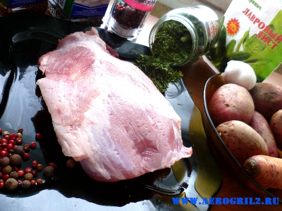 Тушеная картошка со свининой в мультиварке: рецепт пошагово